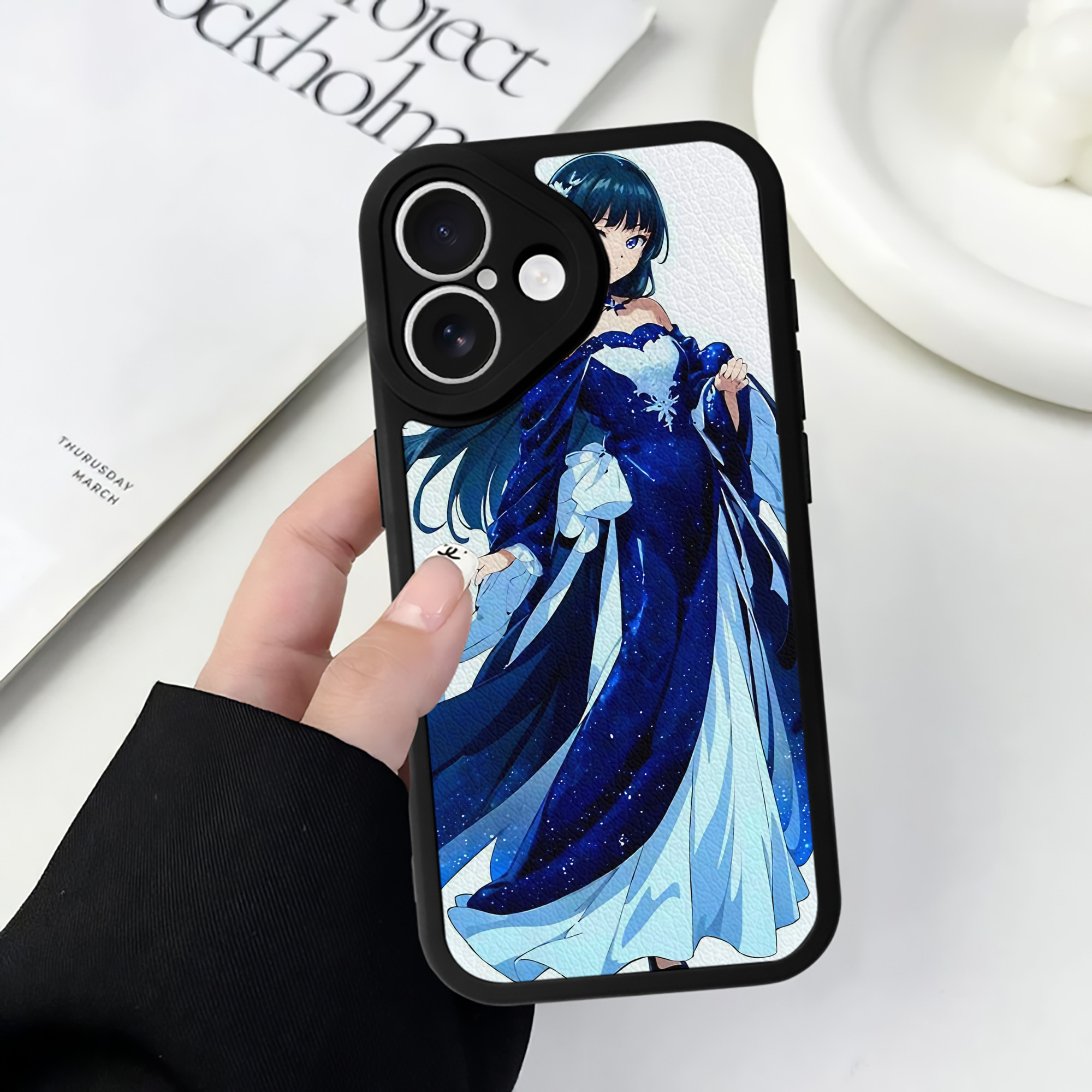 薬屋のひとりごと The Apothecary Diaries 【iPhone 16シリーズ対応】シリコンスマホケース（レザー調） 材質：シリコン